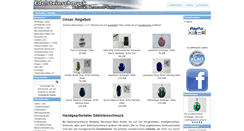 Desktop Screenshot of edle-steine-online.de