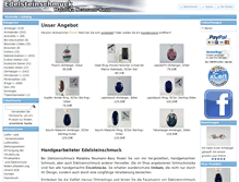 Tablet Screenshot of edle-steine-online.de